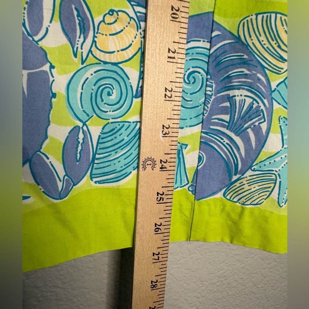 Lilly Pulitzer Low Tide Green Strapless dress y2k white label beach tropical - Picture 11 of 11